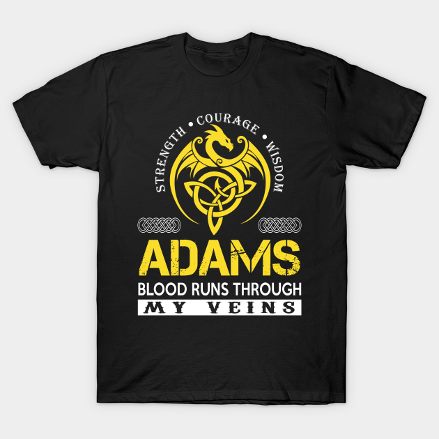 ADAMS - Adams - T-Shirt | TeePublic